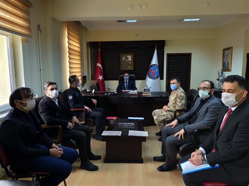 Kaymakam Vekili Sayın Ahmet TAN Başkanlığında İlçe İdare Şube Başkanları Toplantısı Yapıldı